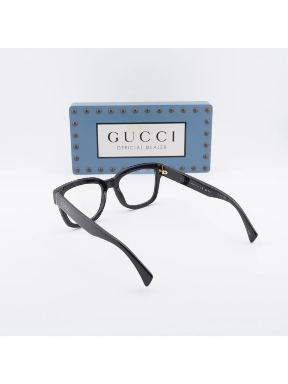 Gucci GG1138S 001 Square Sunglasses – Black / Clear to Grey Photochromic